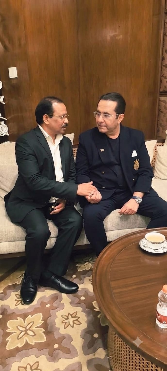 Rakesh Gupta meeting Mr. Rizwan Sajan, Danube Group